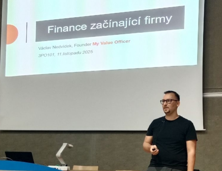 Finanční řízení jako kompas podnikatele: Václav Nedvídek ve 3PO101